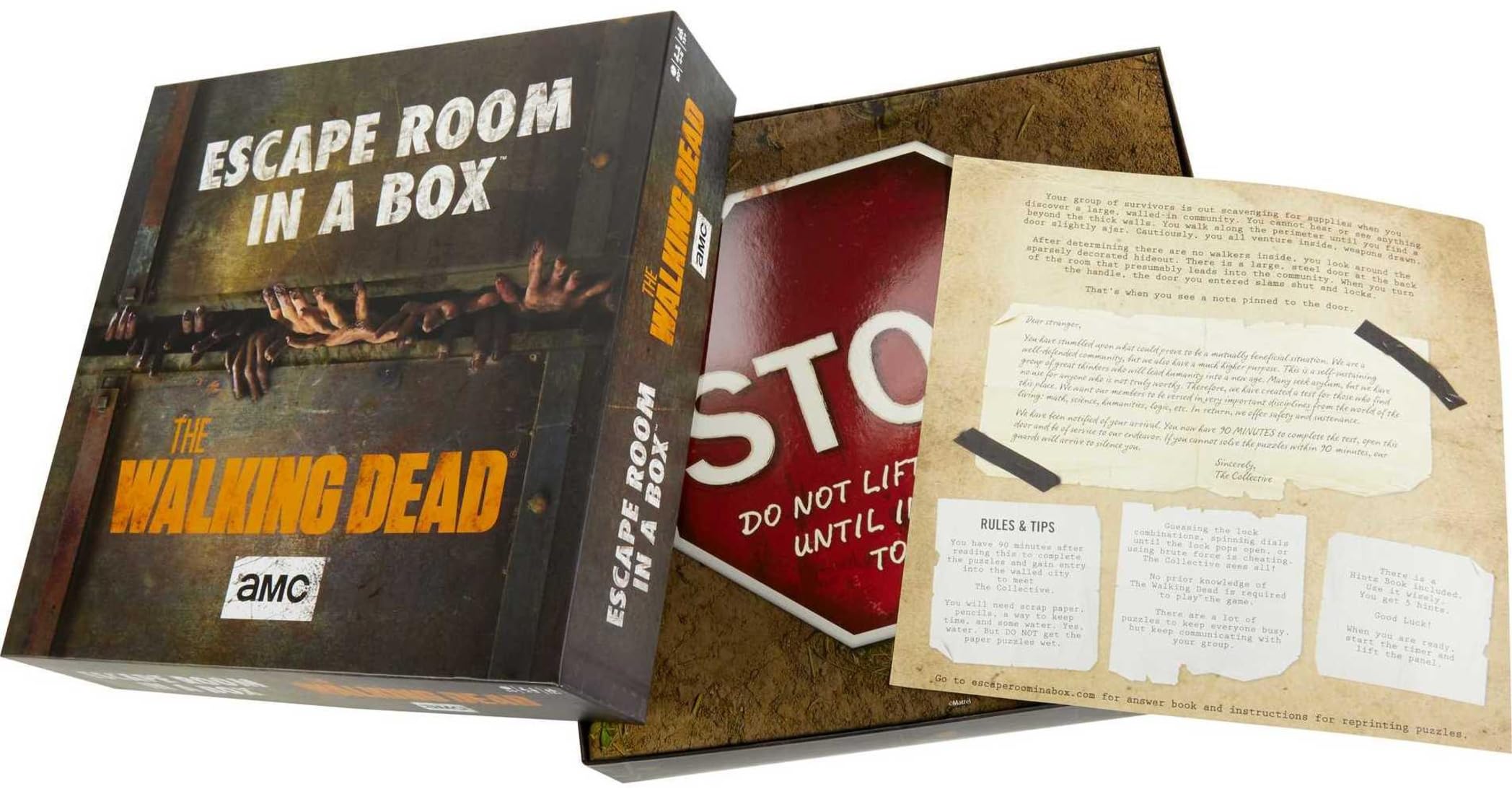 Mattel Games Escape Room In A Box: The Walking Dead, GNG62